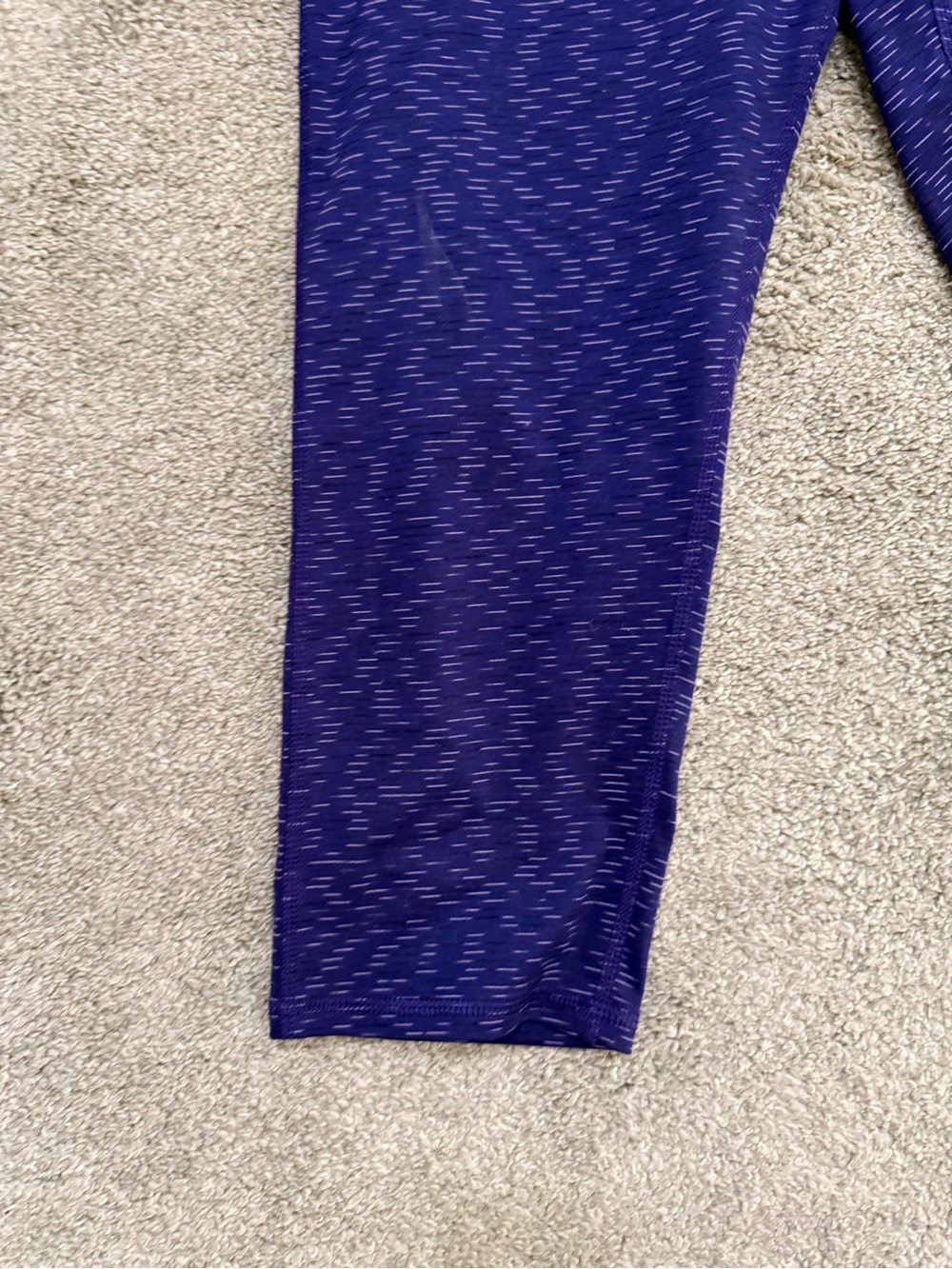 Champion C9 Purple Capri Athletic Leggings Women’s L Stretch - Picture 4 of 6